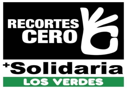 Logotipo del aformaci&oacute;n electoral RECORTES CERO-LOS VERDES-MUNICIPALES (RECORTES CERO - LV- M)